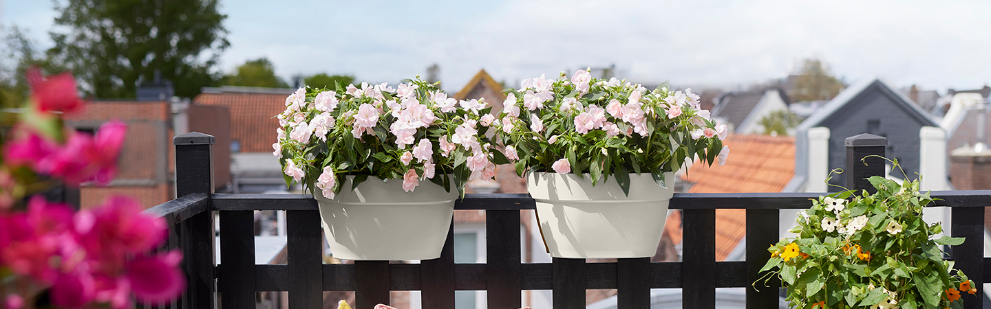 vibia campana flower bridge 40cm poederroze